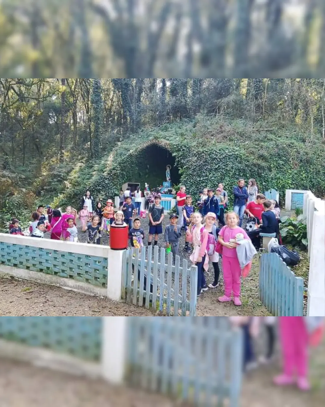 Alunos exploram história de Mallet em passeio cultural ao Distrito de Rio Claro do Sul