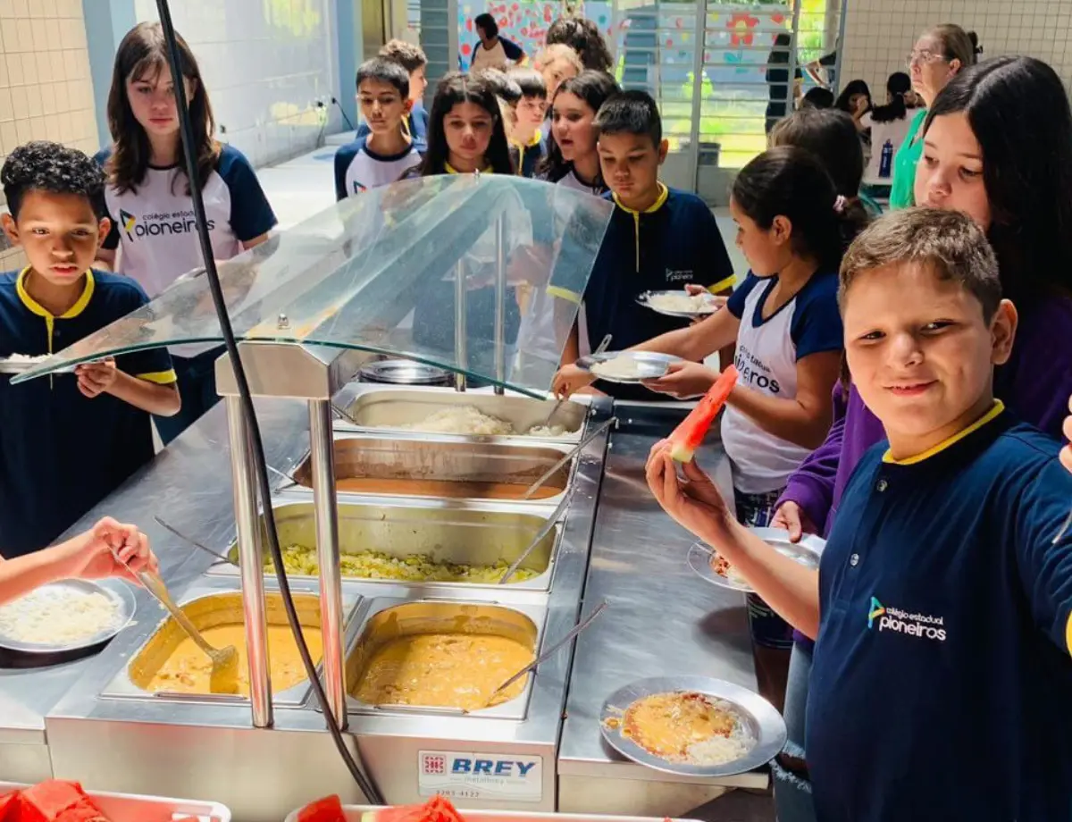 Estado firma contratação recorde de R$ 275 milhões para a alimentação escolar