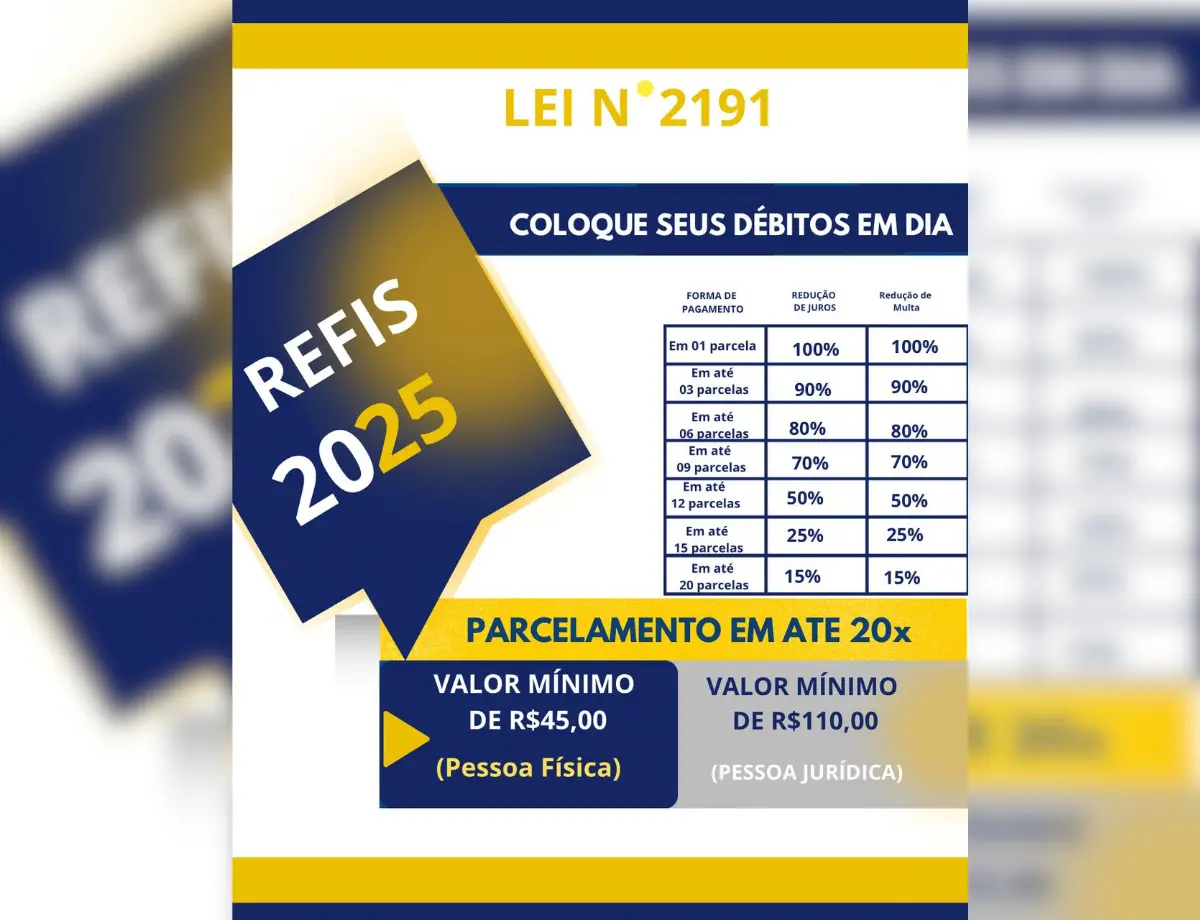 Teixeira Soares lança REFIS 2025 para facilitar regularização de débitos municipais