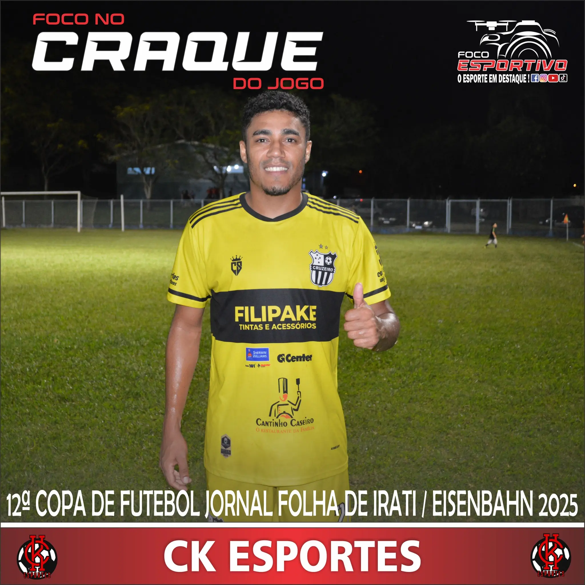 Saltinho F.C protagoniza goleada para cima do Ivaí na 4ª rodada da Copa Folha