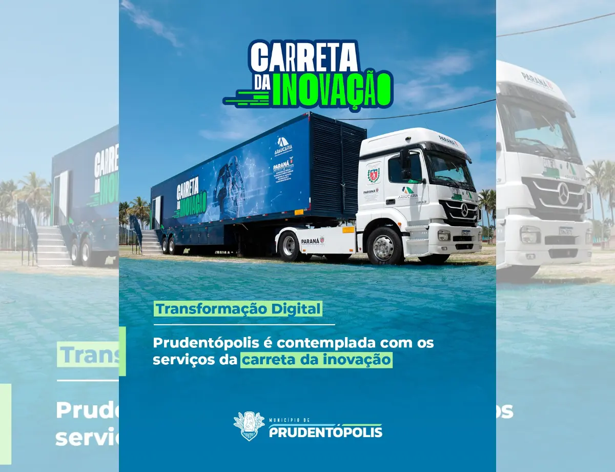Carreta da Inovação chega a Prudentópolis com atividades e workshops gratuitos