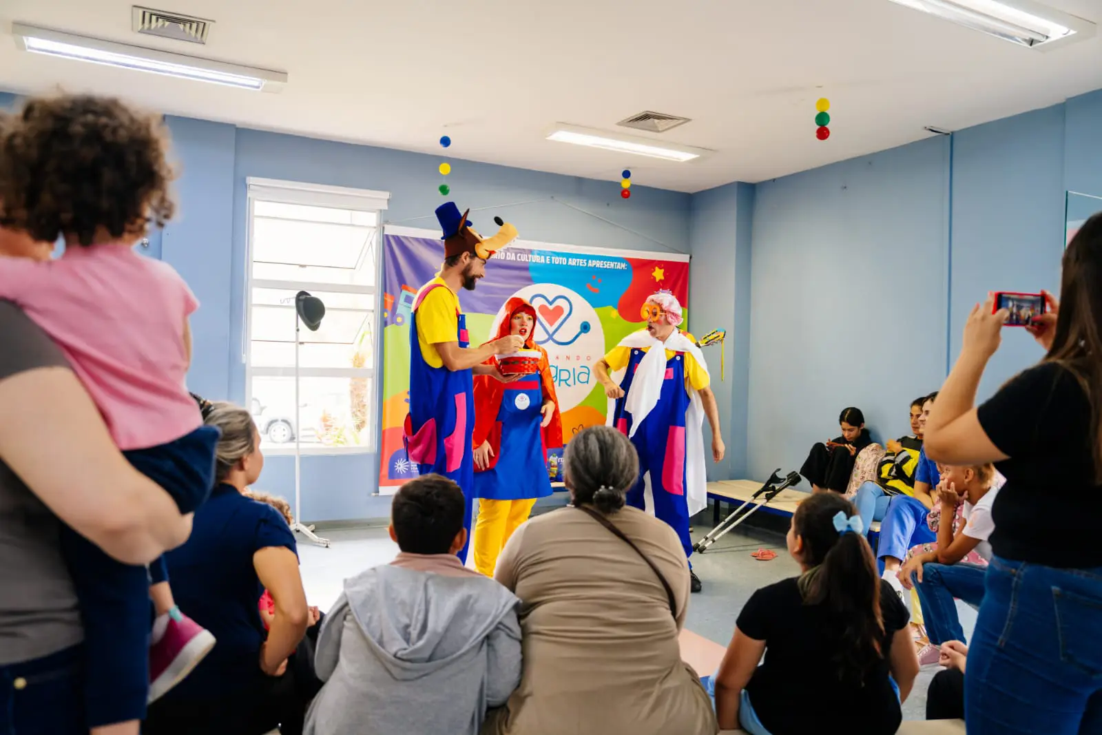 Hospital Infantil Monastier promove saúde humanizada com atividades lúdicas