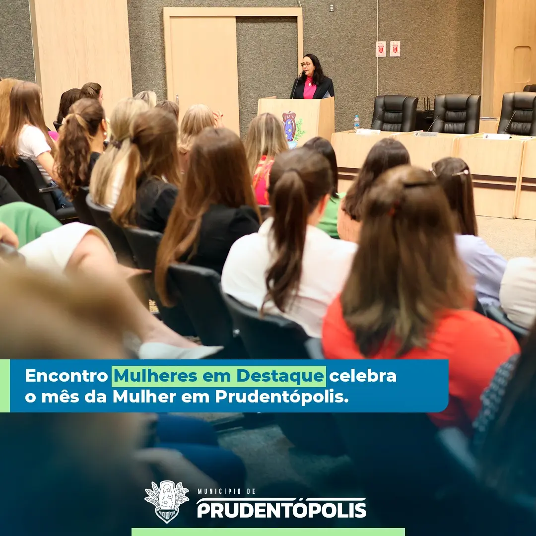 Encontro Mulheres em Destaque celebra o mês da Mulher em Prudentópolis