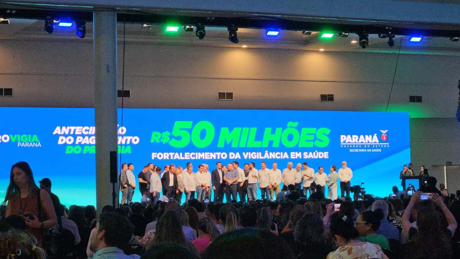 Prefeitura de Rio Azul marca presença no evento “Saúde em Movimento 2025”