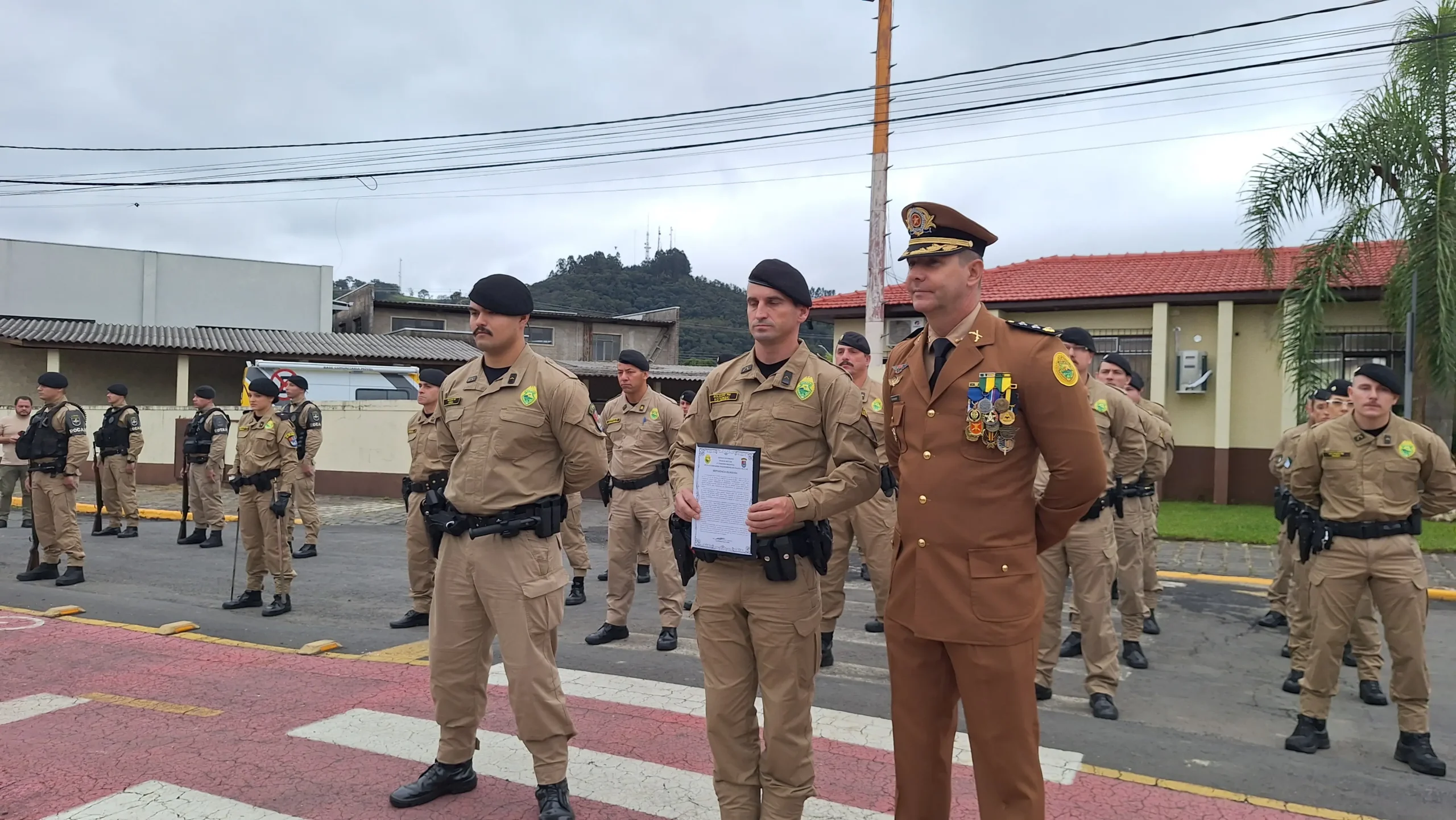 Solenidade alusiva a Tiradentes homenageia o Patrono das Polícias Militares e Civis do Brasil