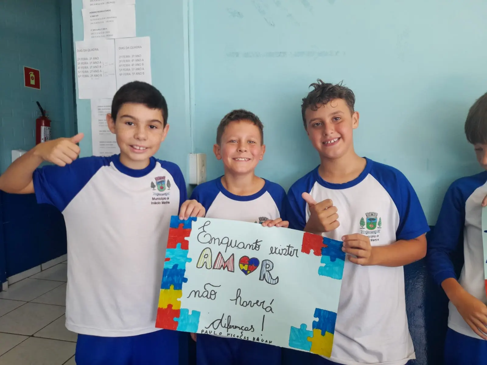 Escola Maria de Jesus Turra promove semana de atividades sobre o Autismo