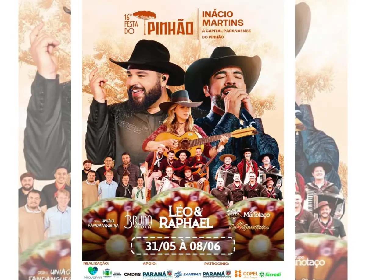 Inácio Martins se prepara para 16ª Festa do Pinhão com cultura e tradição