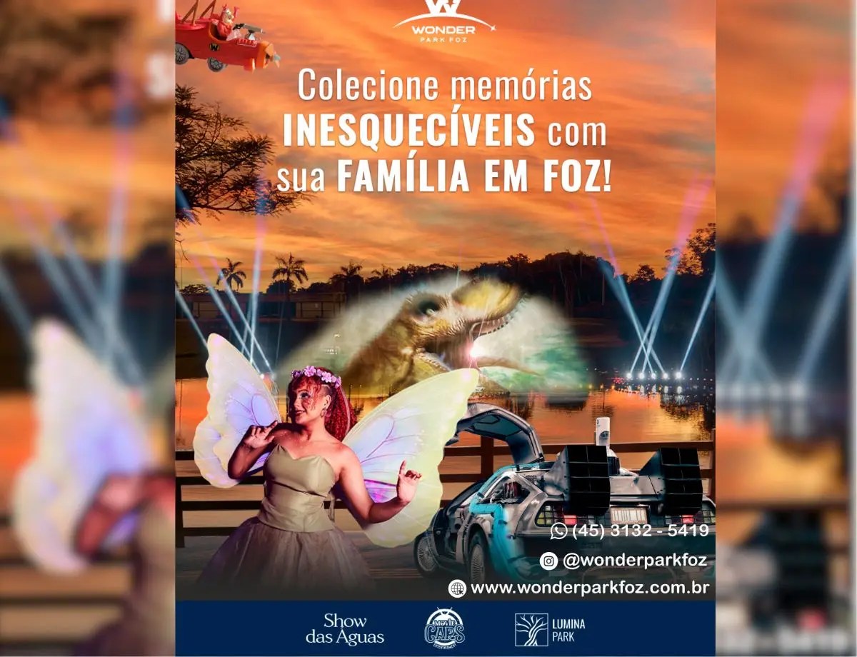 Wonder Park: 4 Anos de Magia e Inovação em Foz do Iguaçu