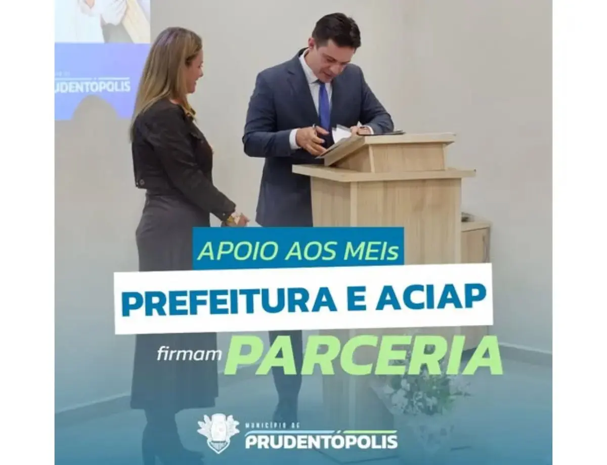 Prefeitura de Prudentópolis e ACIAP firmam parceria para impulsionar MEIs